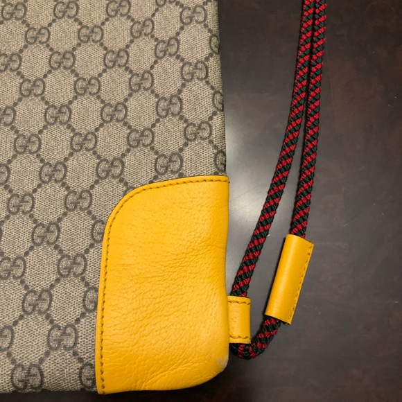 Gucci Drawstring Backpack Authentic - Picture 4 of 11